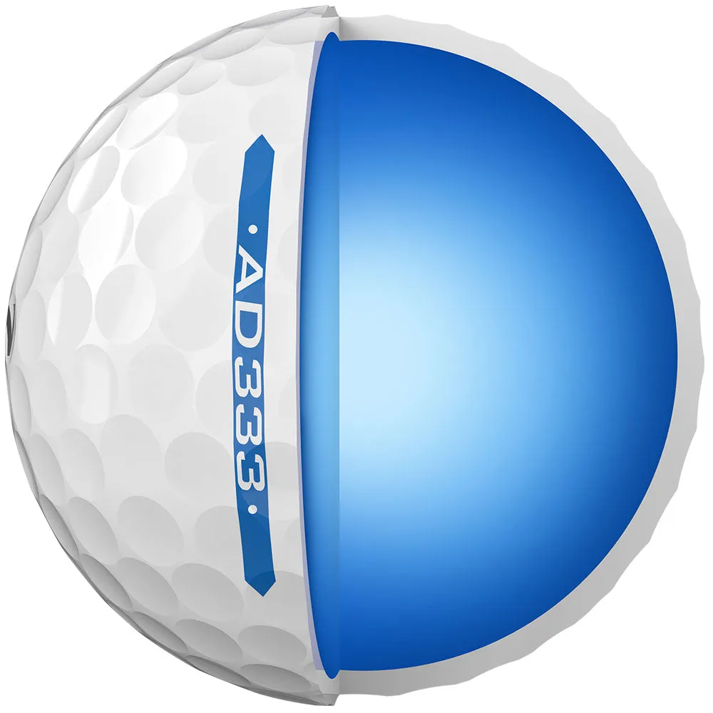 Srixon AD333 Golf Balls - White - 12 Pack