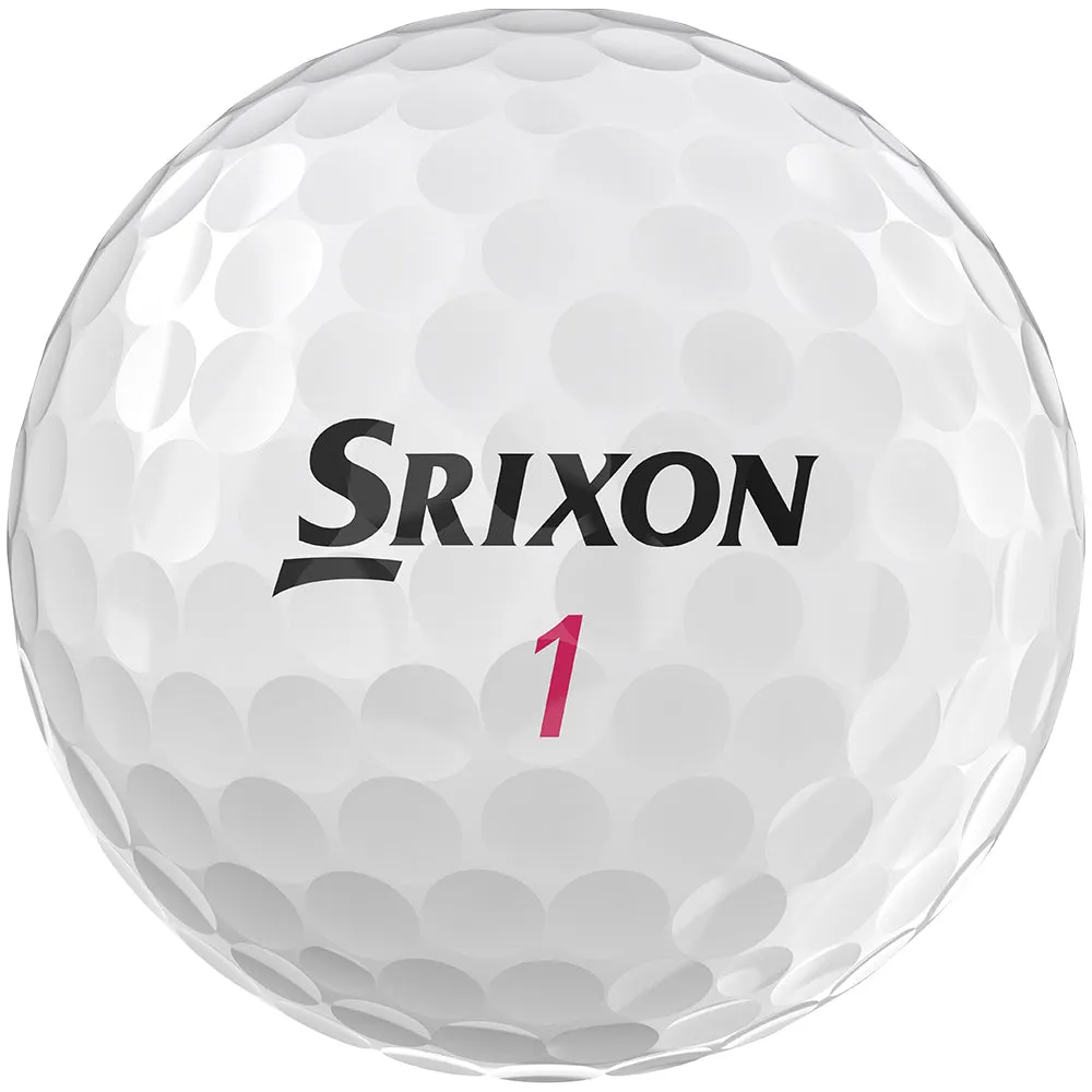 Srixon Soft Feel Lady Golf Balls - Soft White - Festive Double Dozen