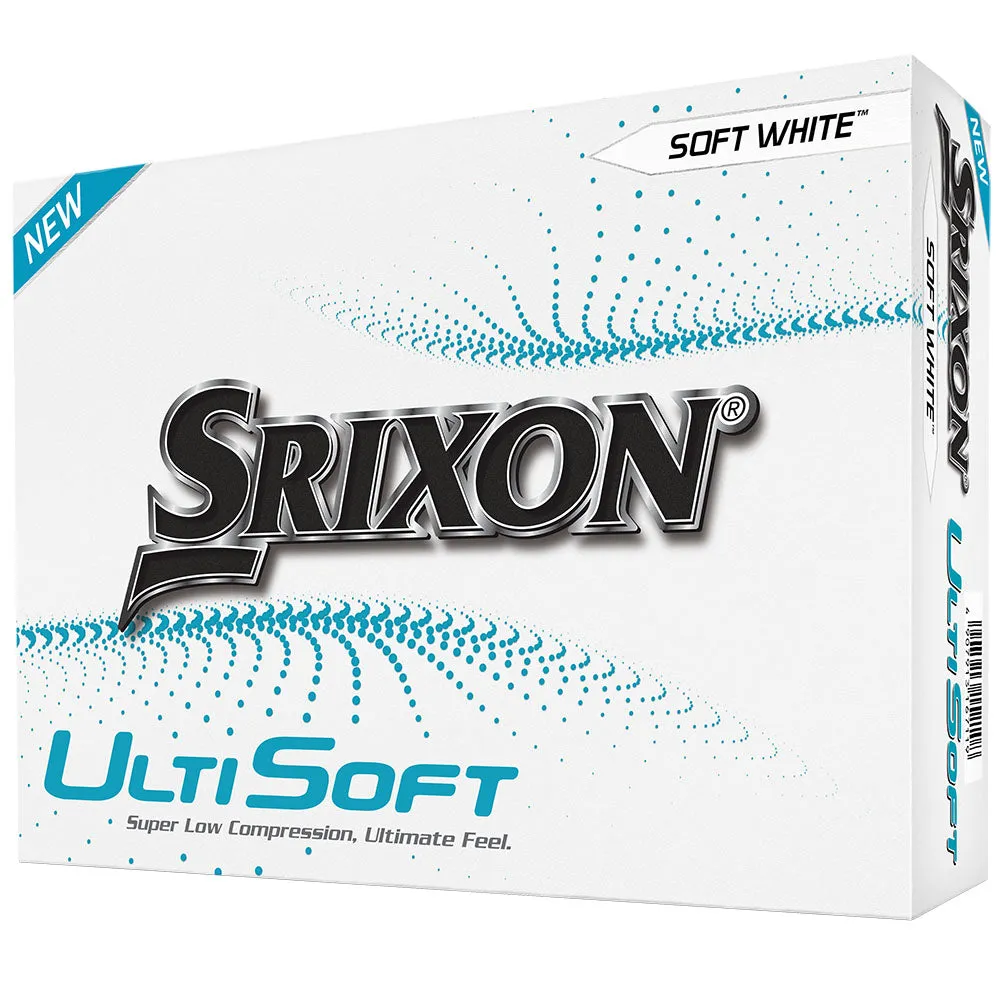 Srixon Ultisoft 4 Golf Balls - White - 12 Pack