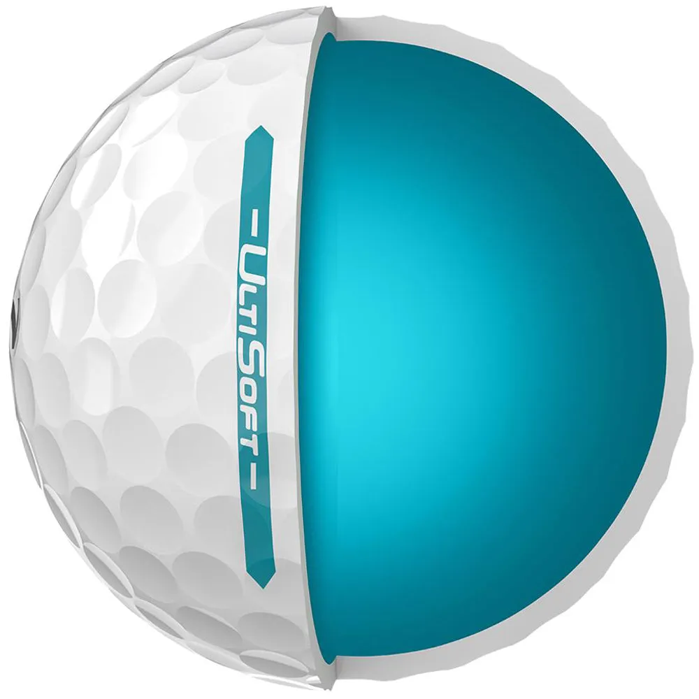 Srixon UltiSoft Golf Balls White - 12 Pack