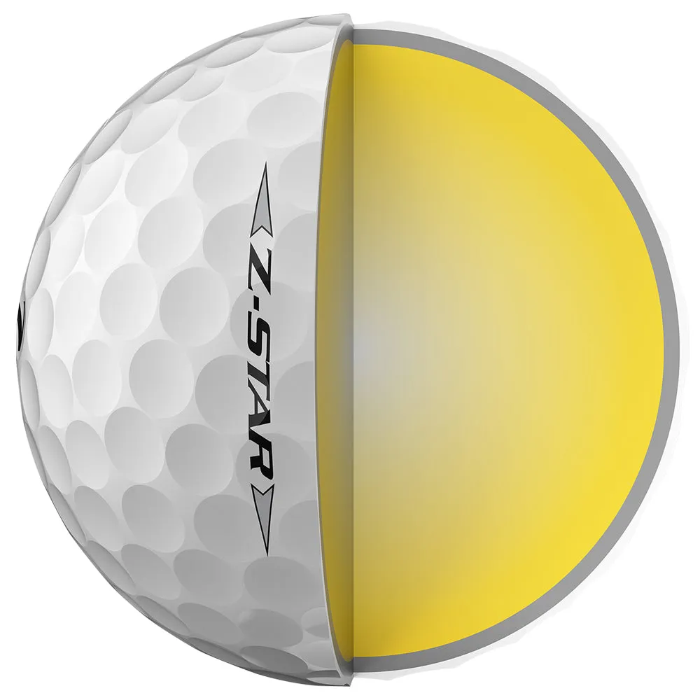 Srixon Z-Star Golf Balls - White - 12 Pack