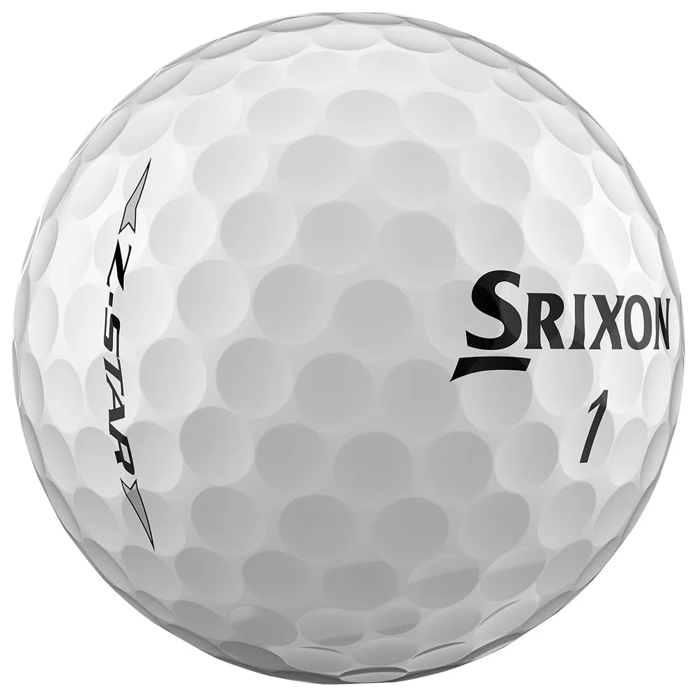 Srixon Z-Star Golf Balls - White - 12 Pack
