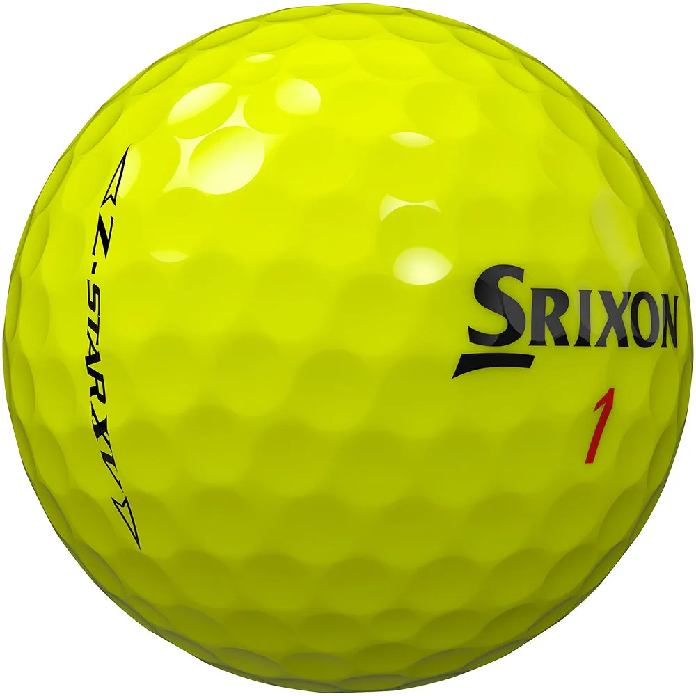 Srixon Z-Star XV Golf Balls - Tour Yellow - 4 Dozen Pack