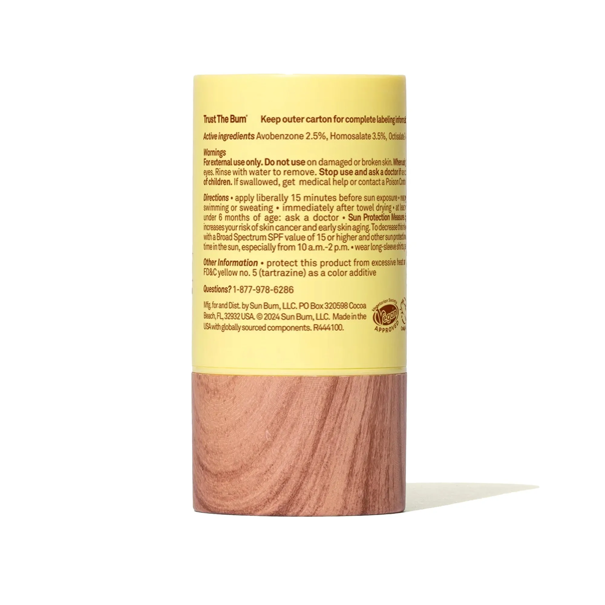 Sun Bum Face   Body SPF 40 Sunscreen Stick