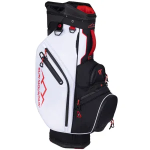 Sun Mountain E-Lite Cart Bag - Black/White/Red