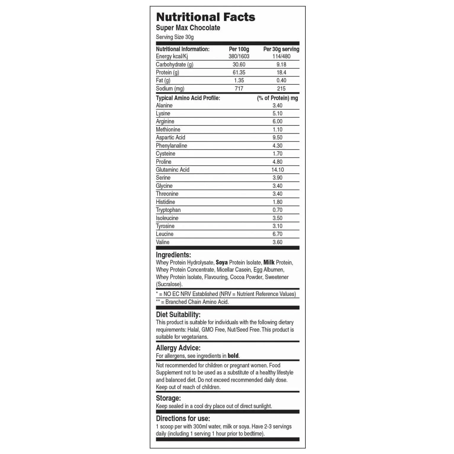 Super 7 Super Max Protein Blend