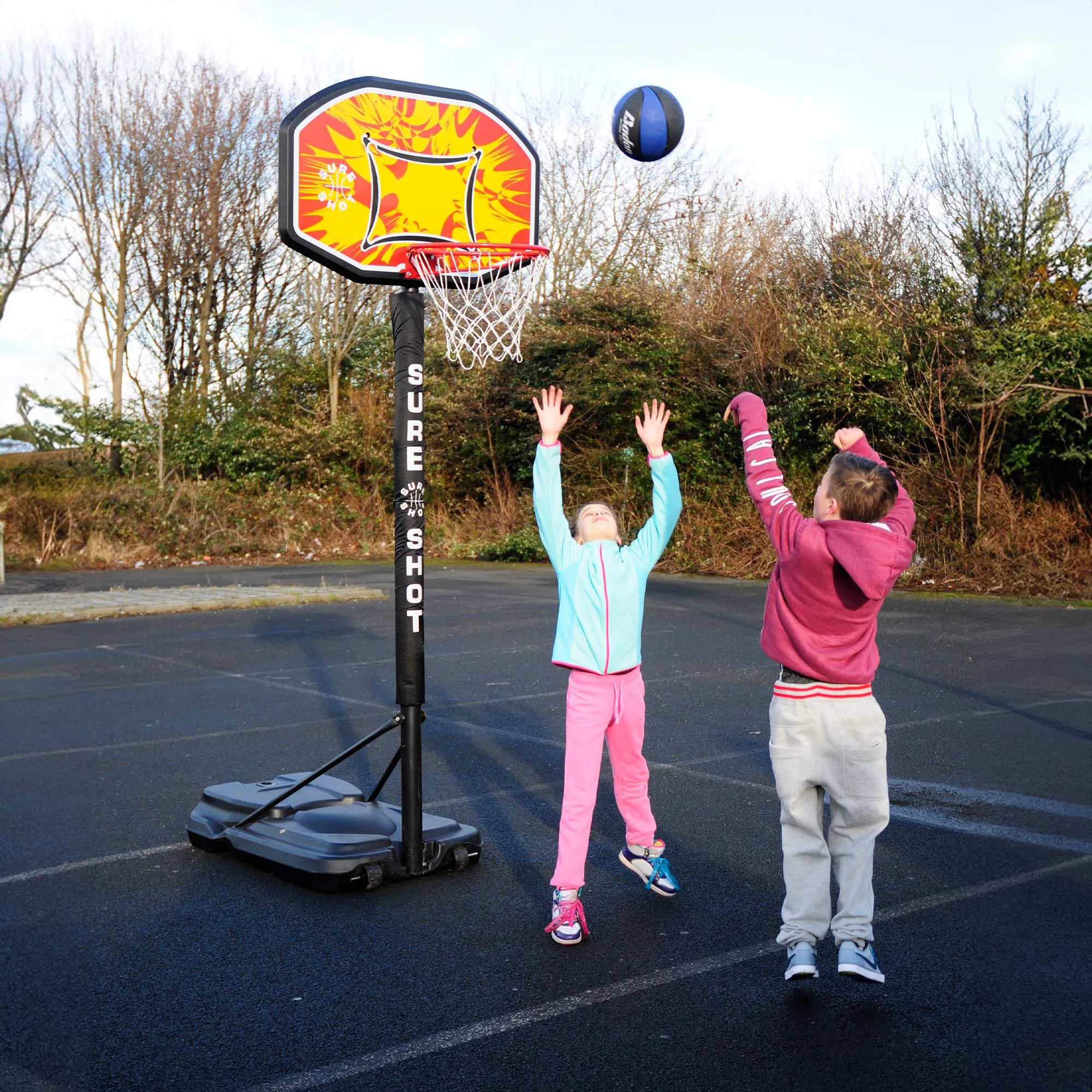 Sure Shot 514R Game Portable Basketball Unit