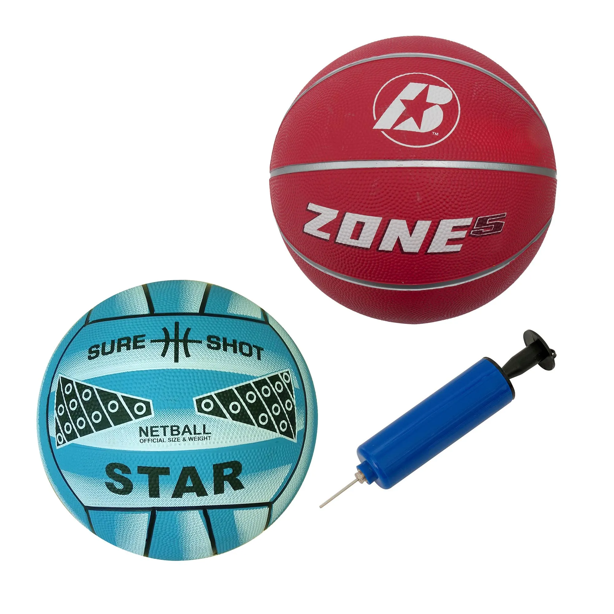 Sure Shot Easi Dual Combo Basketball and Netball Unit