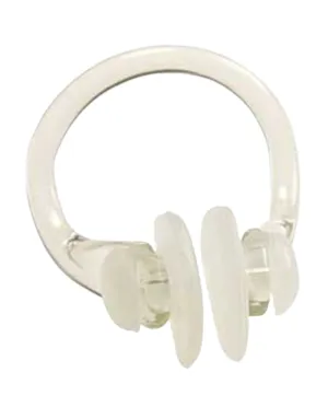 Swim Silicone Nose Clip - Clear
