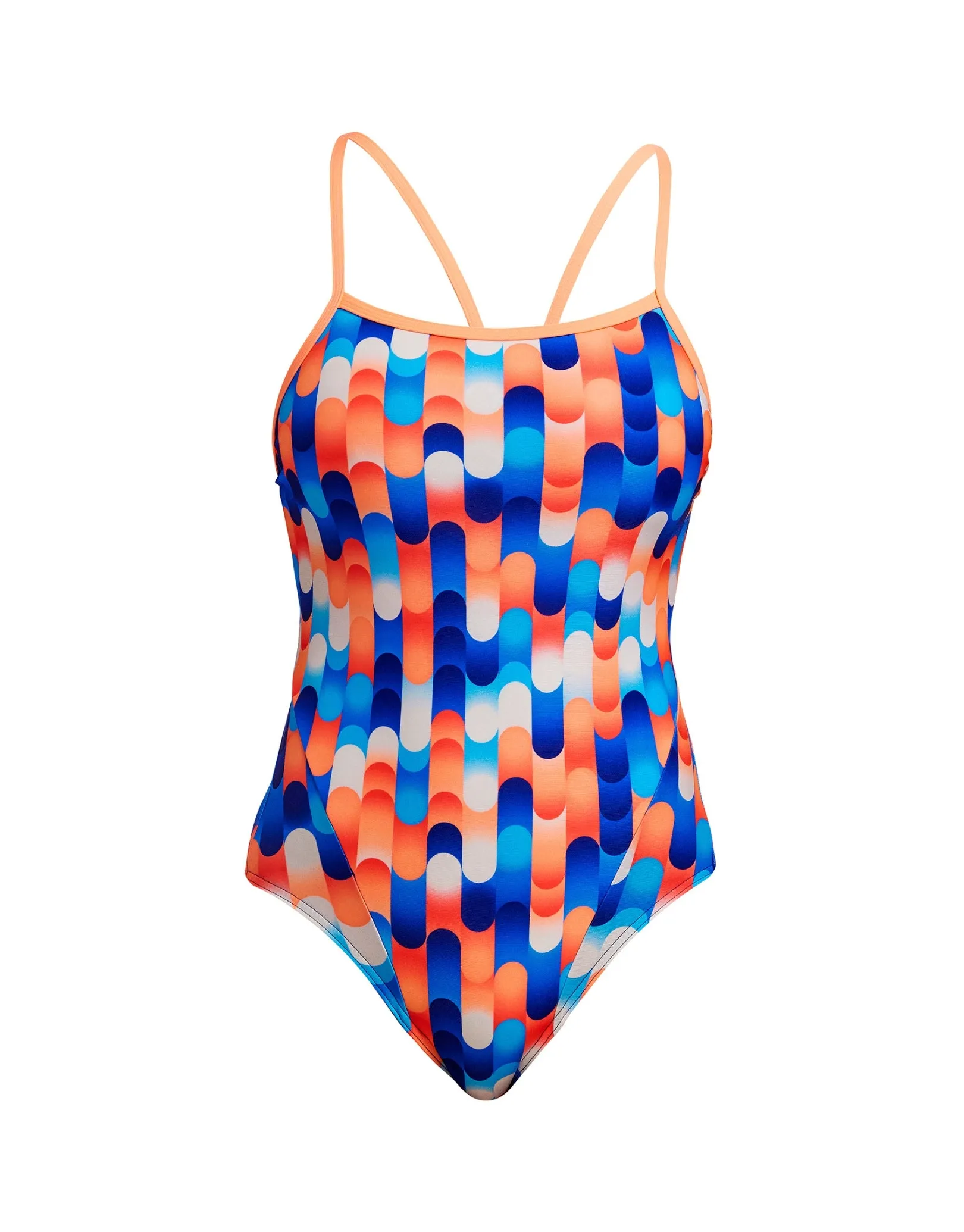 Tail End Single Strap Swimsuit - Multi