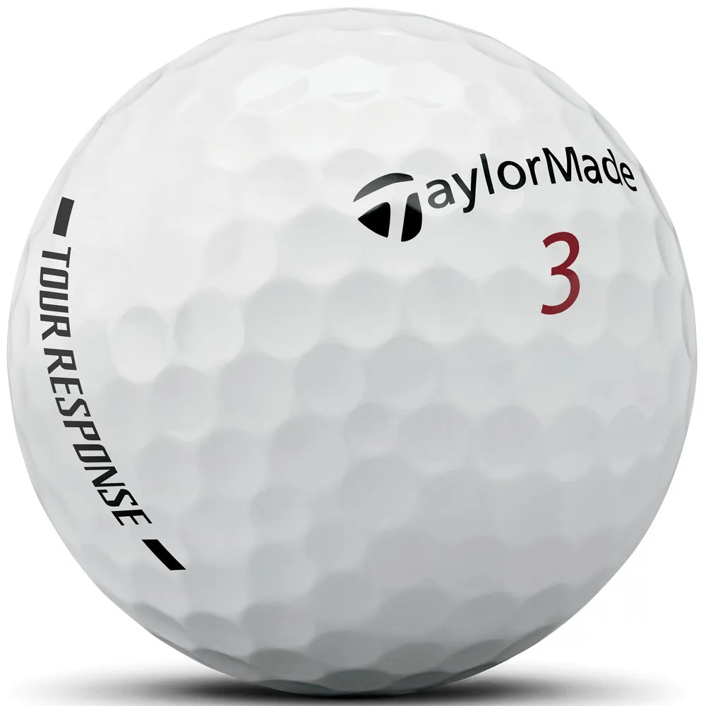 TaylorMade Tour Response Balls - White - 12 Pack