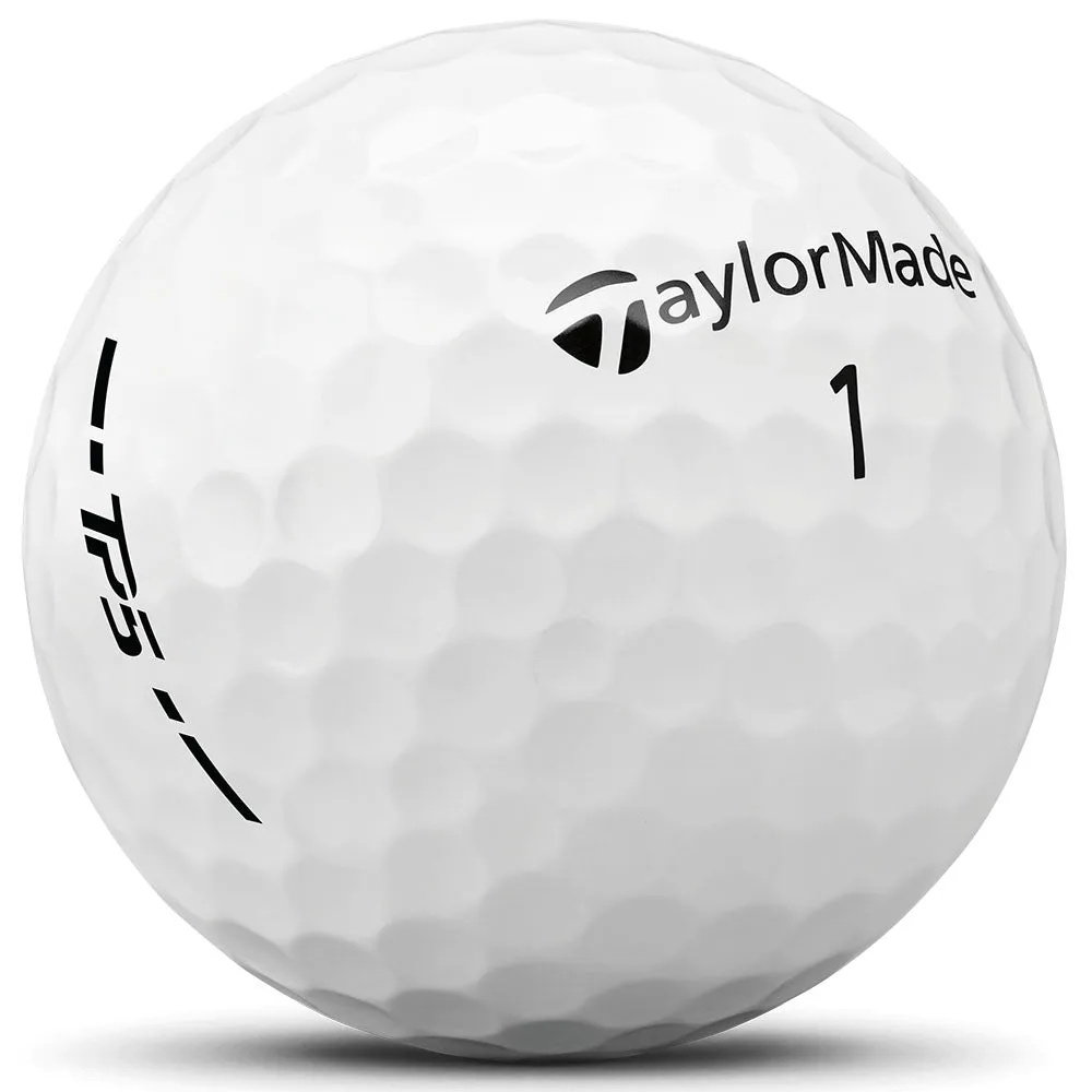 TaylorMade TP5 Golf Balls - White - Double Dozen
