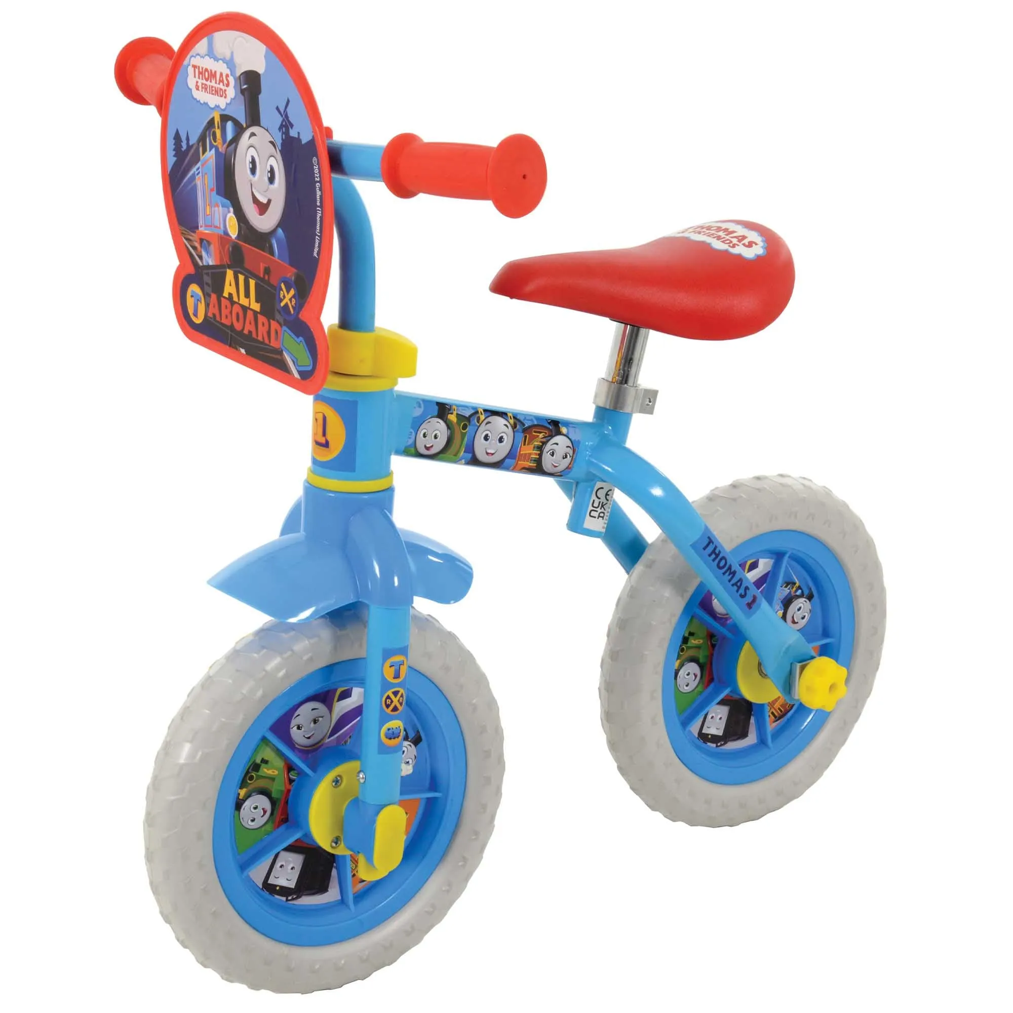 Thomas and Friends 2-in-1 10" Wheel Size Training Bike