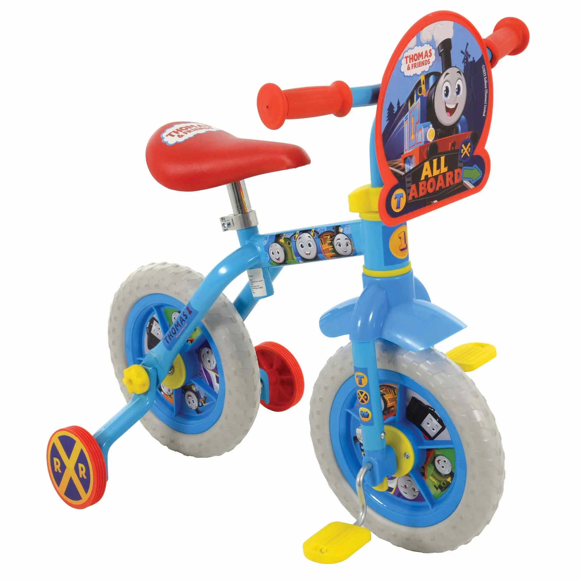 Thomas and Friends 2-in-1 10" Wheel Size Training Bike