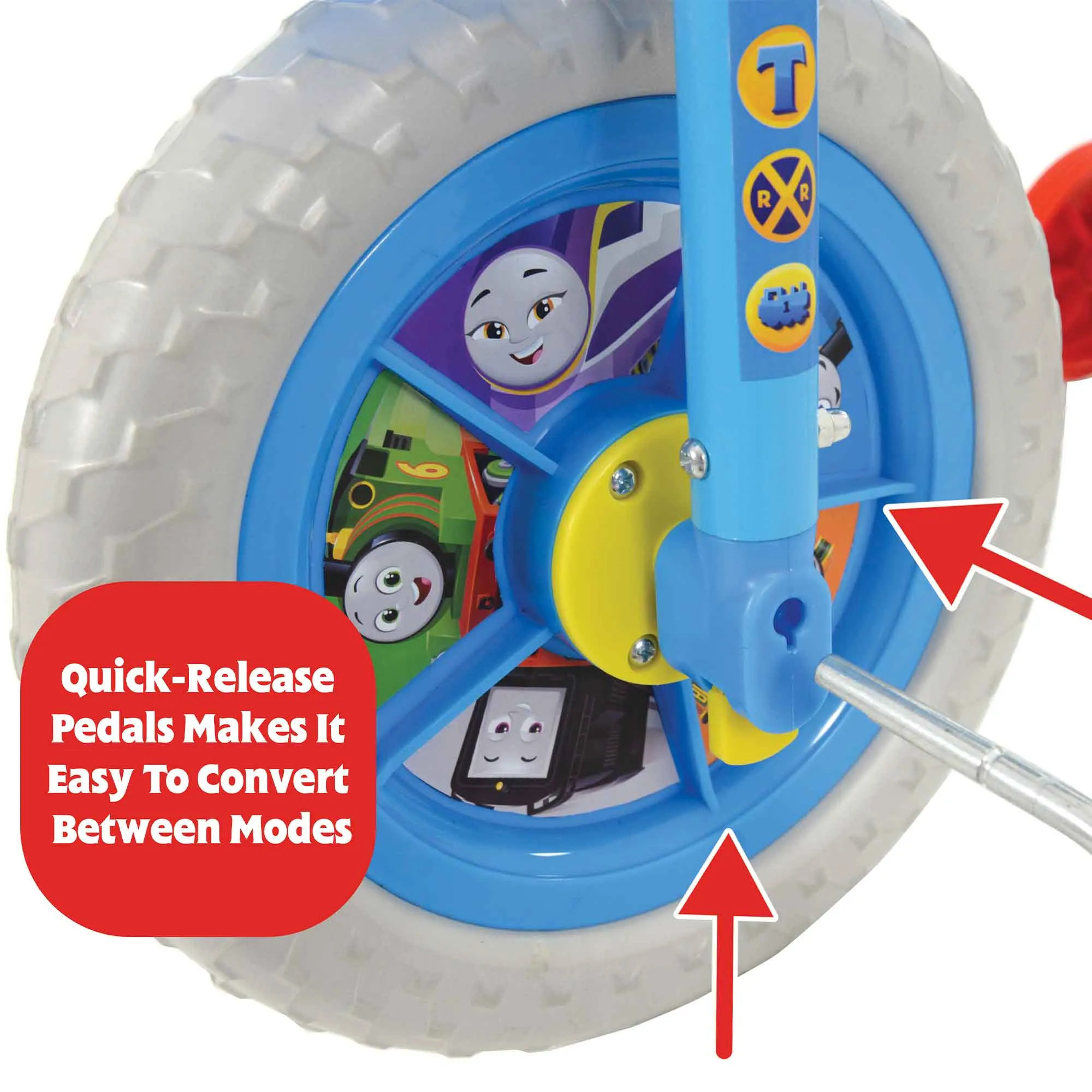 Thomas and Friends 2-in-1 10" Wheel Size Training Bike