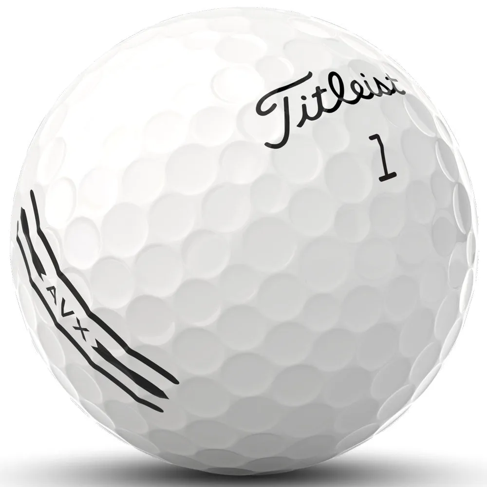 Titleist AVX Golf Balls - White - 12 Pack