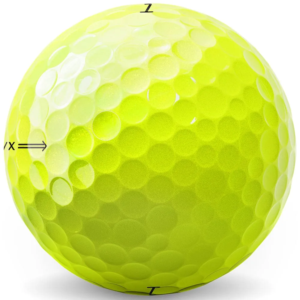 Titleist AVX Golf Balls - Yellow - 3-Ball Sleeve