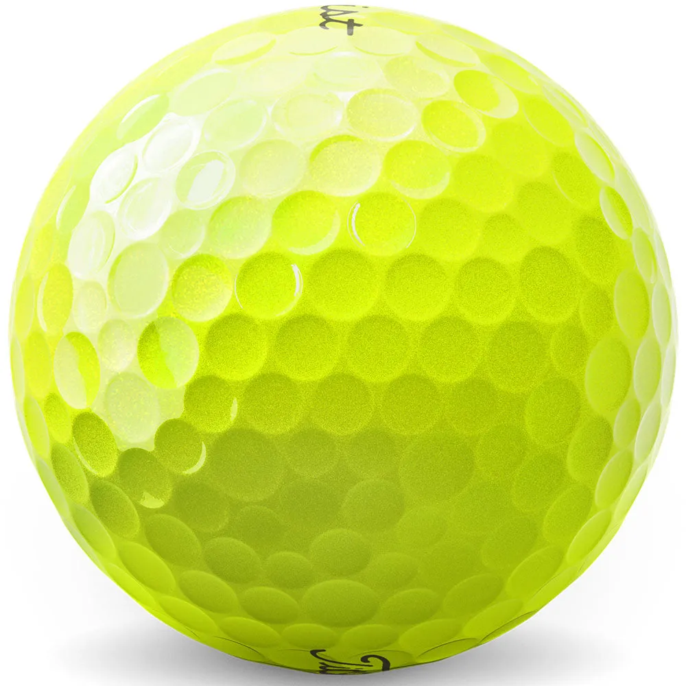 Titleist AVX Golf Balls - Yellow - 3-Ball Sleeve