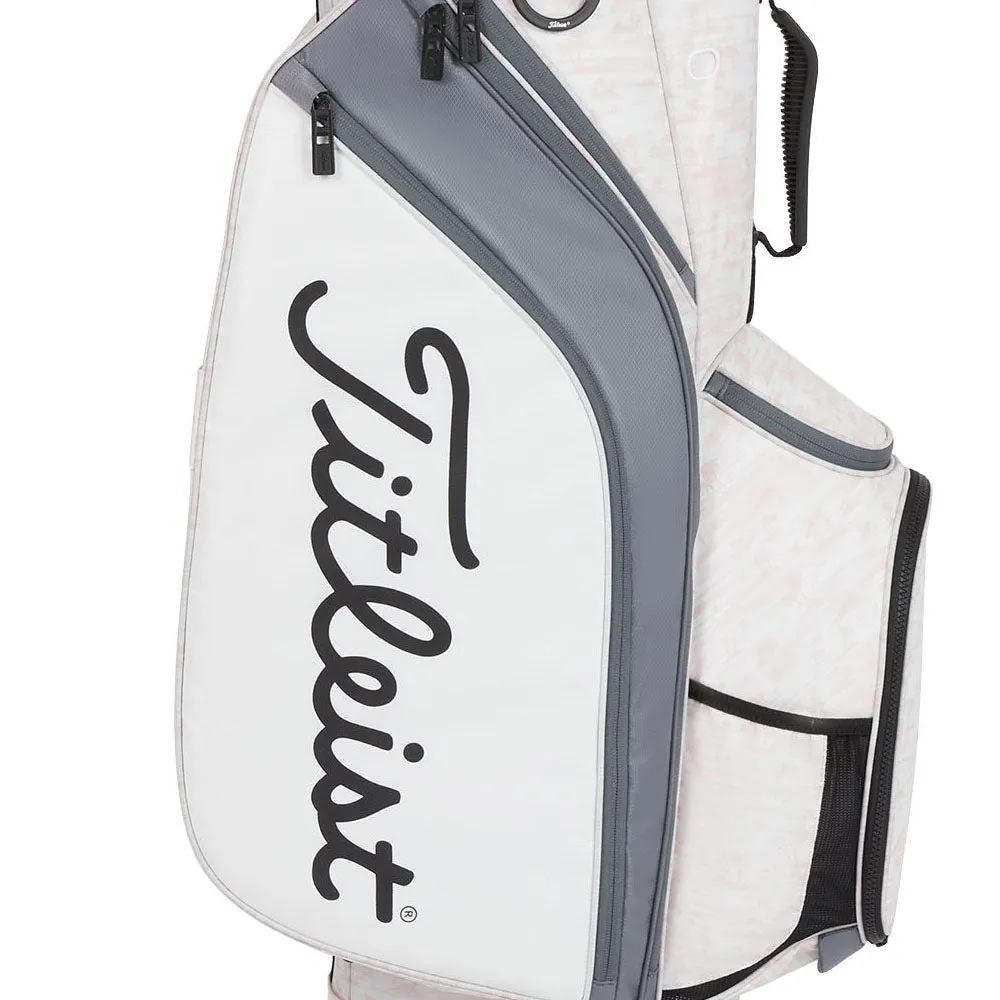 Titleist Cart 14 Lightweight Cart Bag - Pink/Charcoal/White