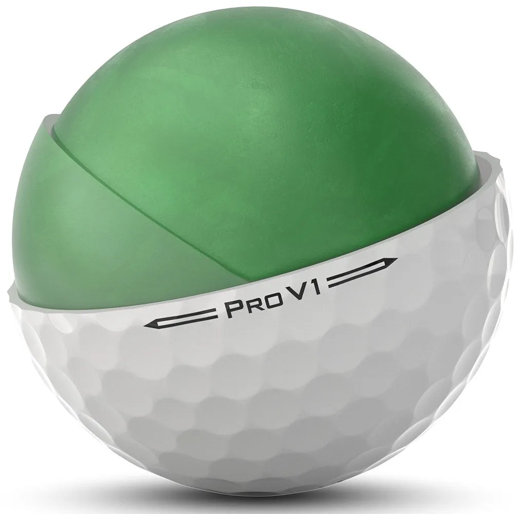 Titleist Pro V1 Golf Balls - White - 12 Pack