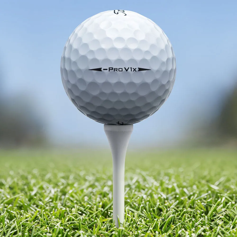 Titleist Pro V1x Left Dash Golf Balls - White - 12 Pack