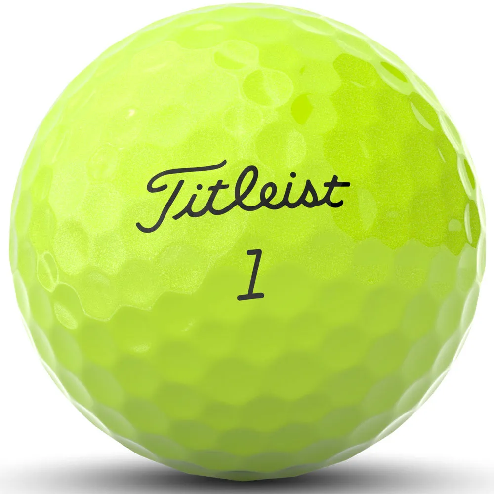 Titleist Tour Soft Golf Balls - Yellow - 12 Pack