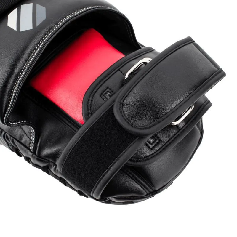 UFC Contender Long Curved Focus Mitts - Black and Red