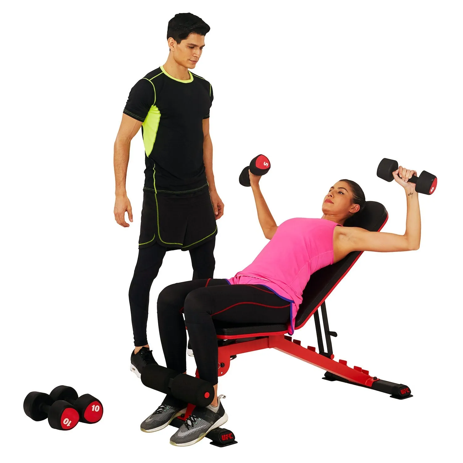 UFC Folding FID Weight Bench