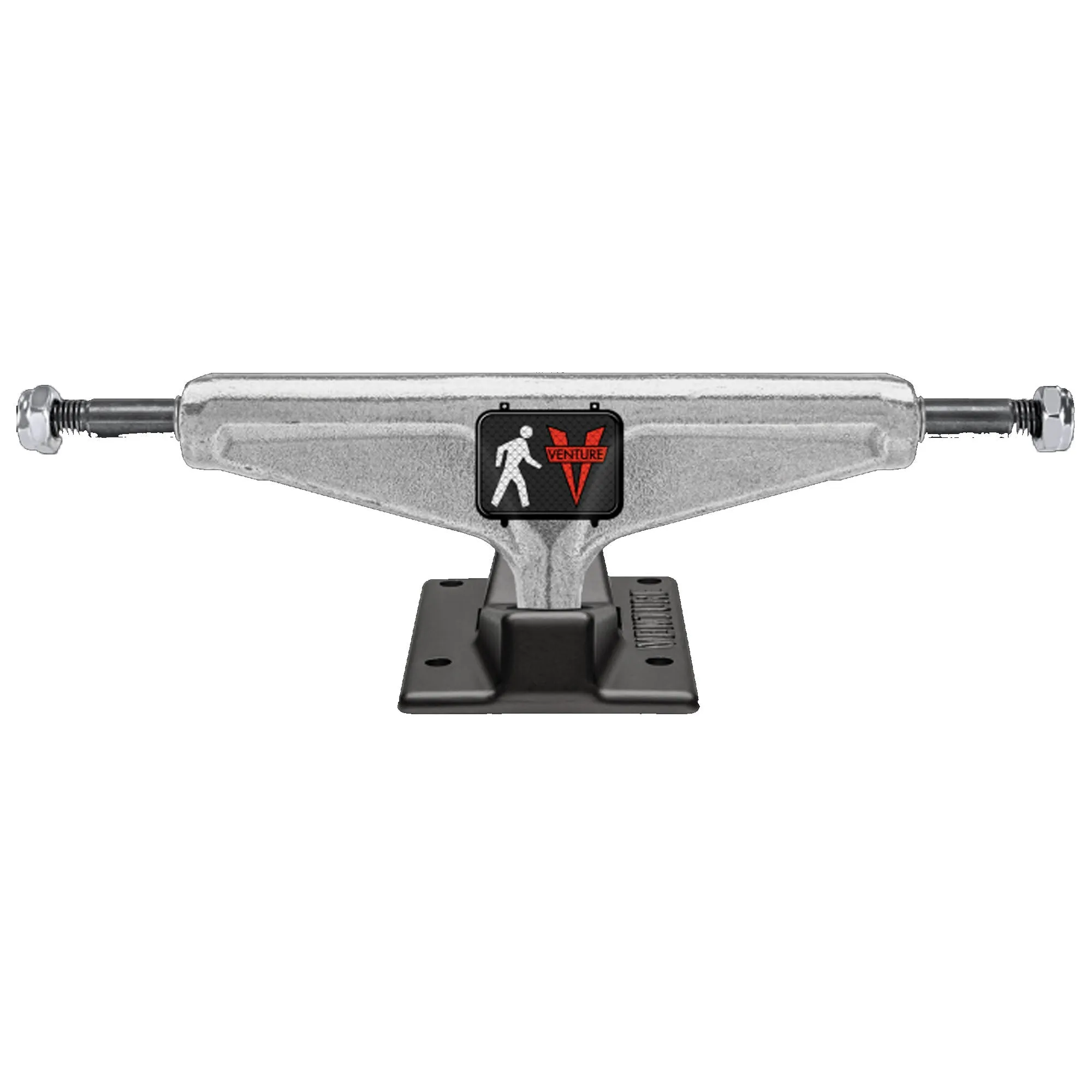 Venture Shanahan VLT Hi Street 142mm Skateboard Trucks - Silver/Black