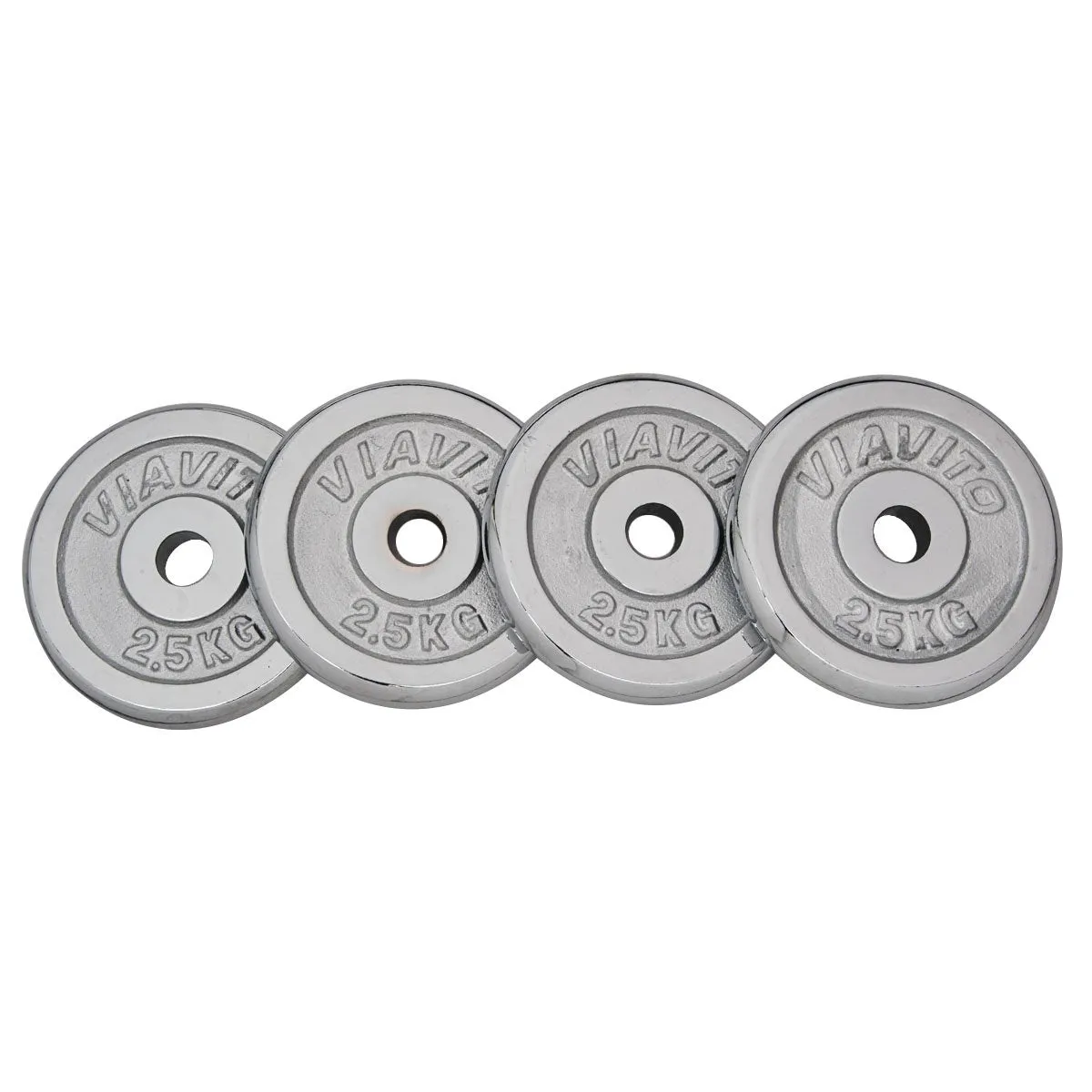 Viavito Chrome Standard Weight Plates