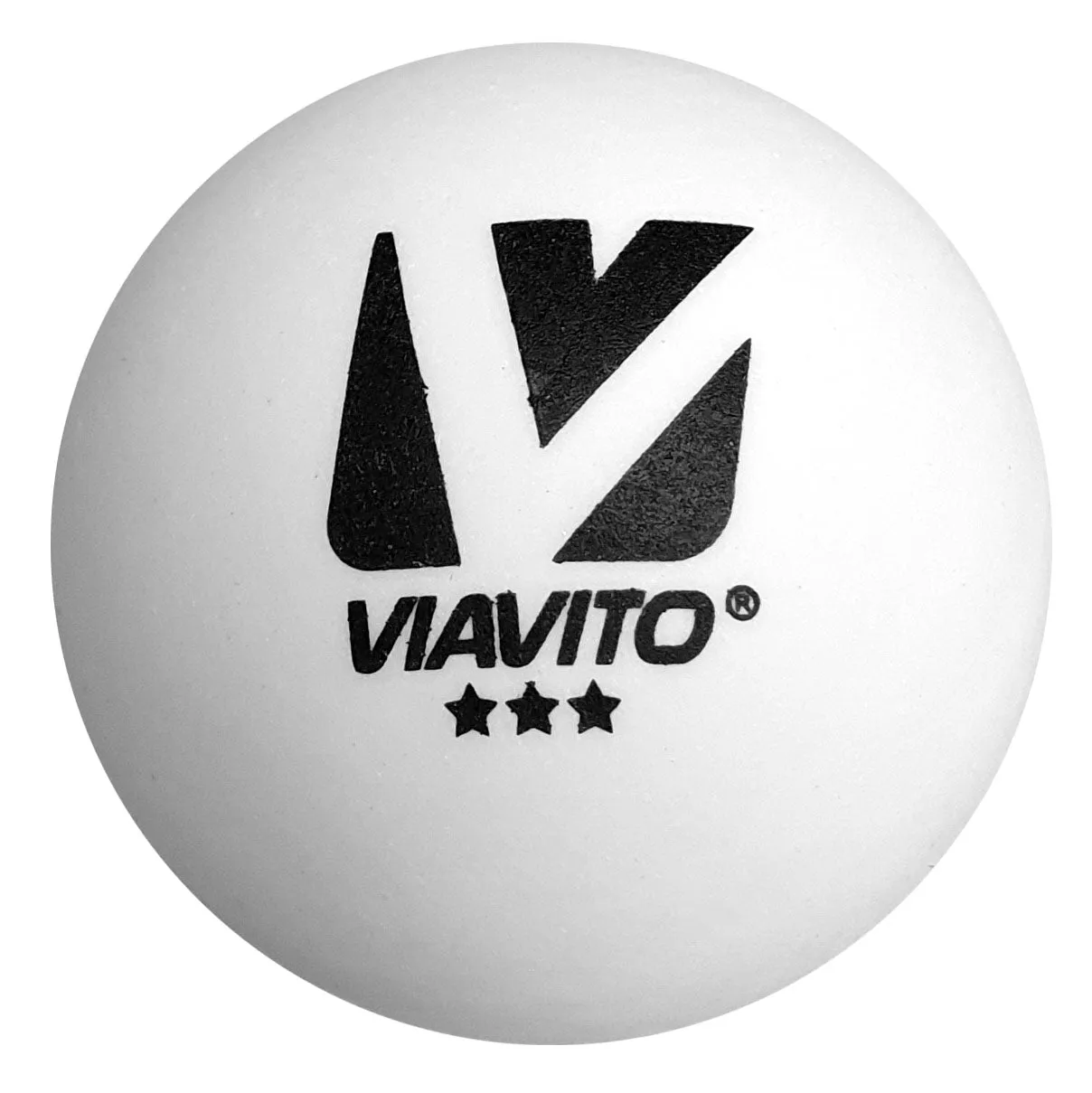 Viavito Compete Pro 3 Star Table Tennis Balls - Pack of 6