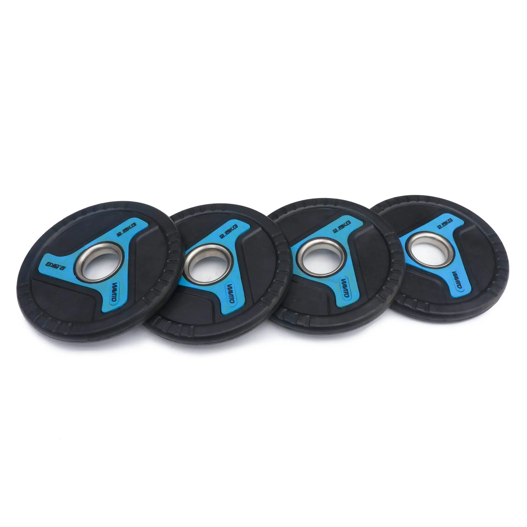 Viavito Rubber Bumper Olympic Weight Plates