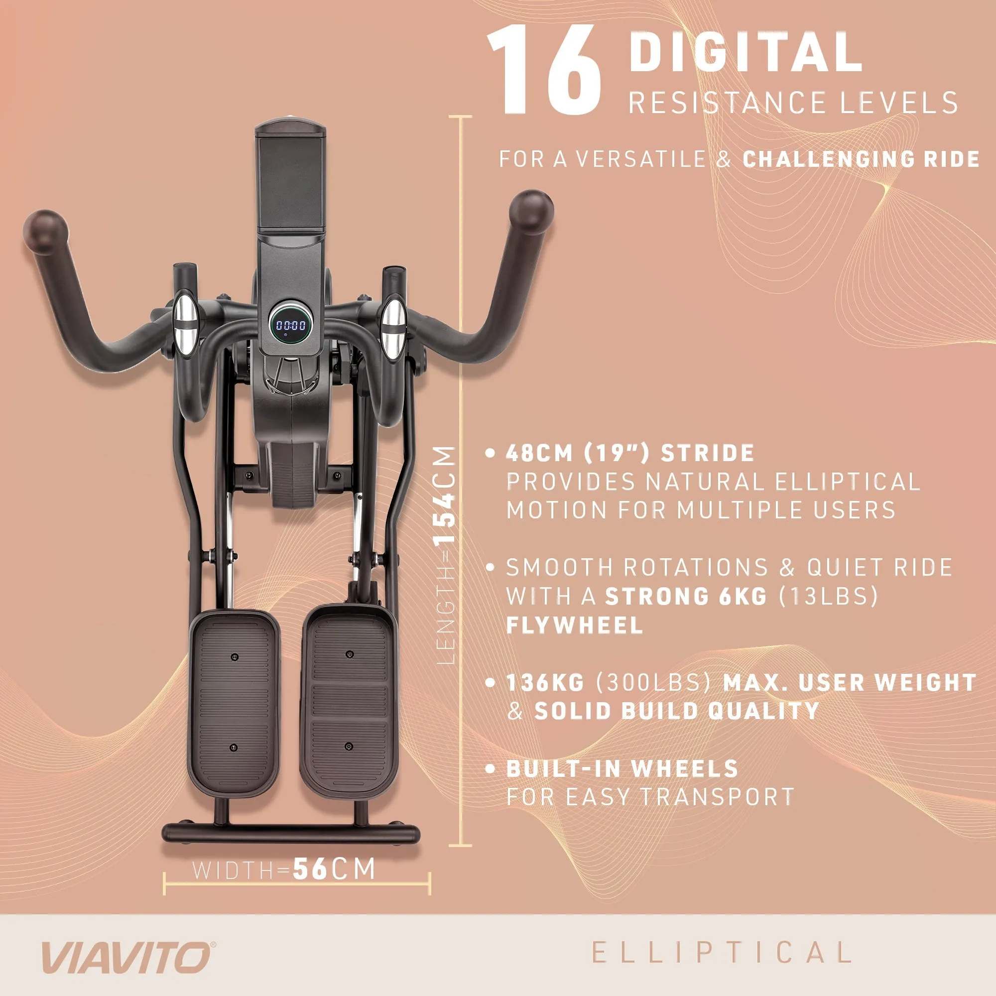 Viavito SE1 Elliptical Cross Trainer