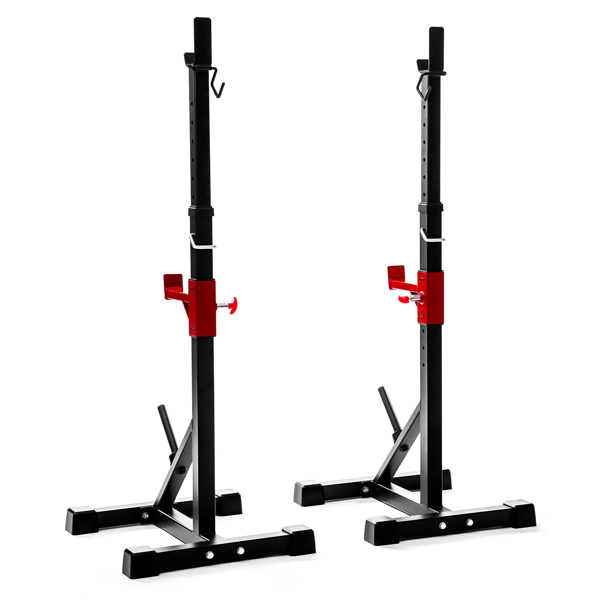 Viavito ST1000 Adjustable Squat Stands with Barbell Spotter Catchers