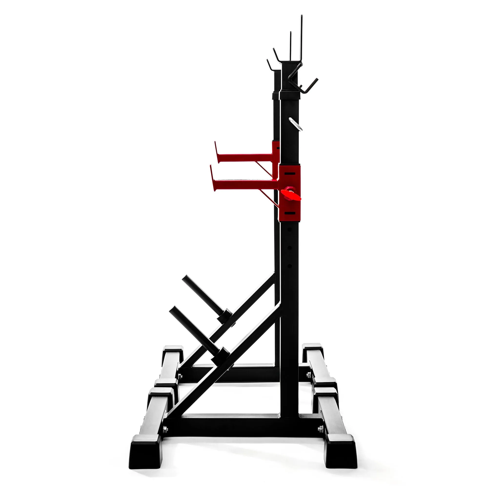 Viavito ST1000 Adjustable Squat Stands with Barbell Spotter Catchers