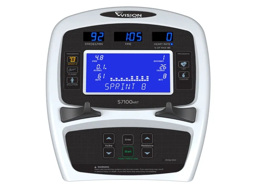 Vision S7100HRT Suspension Elliptical
