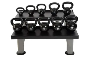 Warrior 2-Tier Commercial Kettlebell Rack