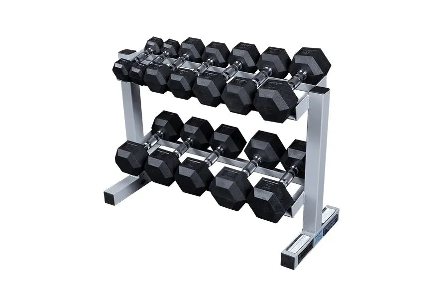 Warrior 2-Tier Horizontal Dumbbell Rack
