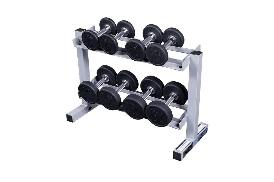 Warrior 2-Tier Horizontal Dumbbell Rack