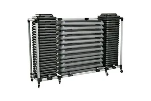 Warrior Aerobic Step Storage Cart