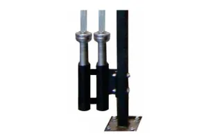 Warrior Double Barrel Barbell Holder Rack Attachment