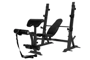 Warrior OBP-100 Heavy-Duty Multi-Function Olympic Weight Bench (🏃MEMORIAL SPECIAL - Extra 10% Off!)