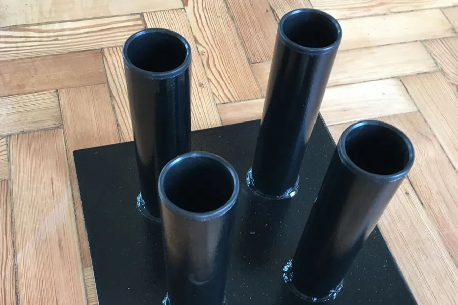 Warrior Vertical Floor 9 Olympic Bar Holder