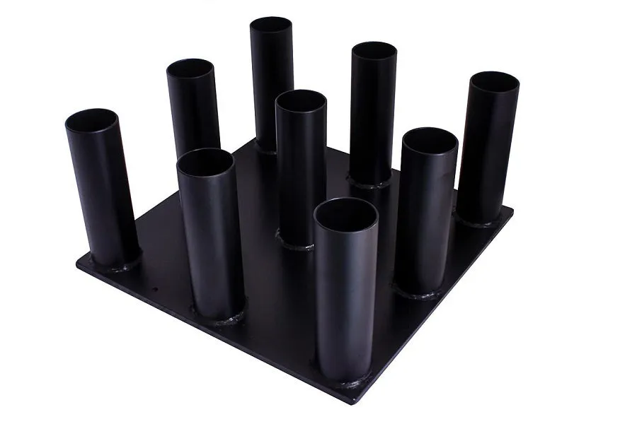 Warrior Vertical Floor 9 Olympic Bar Holder