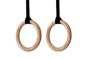 Warrior Wood Gym Rings