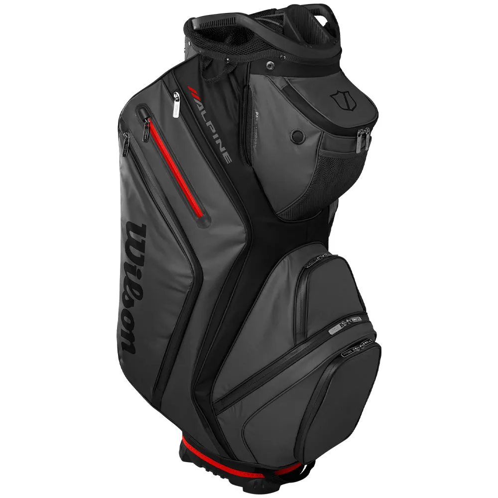 Wilson Alpine Cart 14 Bag - Black/Grey