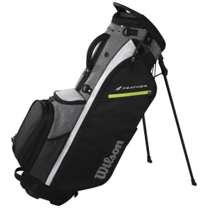 Wilson Feather Stand Bag - Black/Grey/White