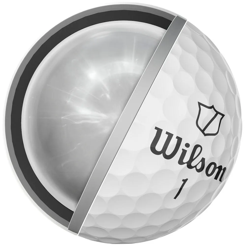 Wilson Staff Model Golf Balls - White - 12 Pack
