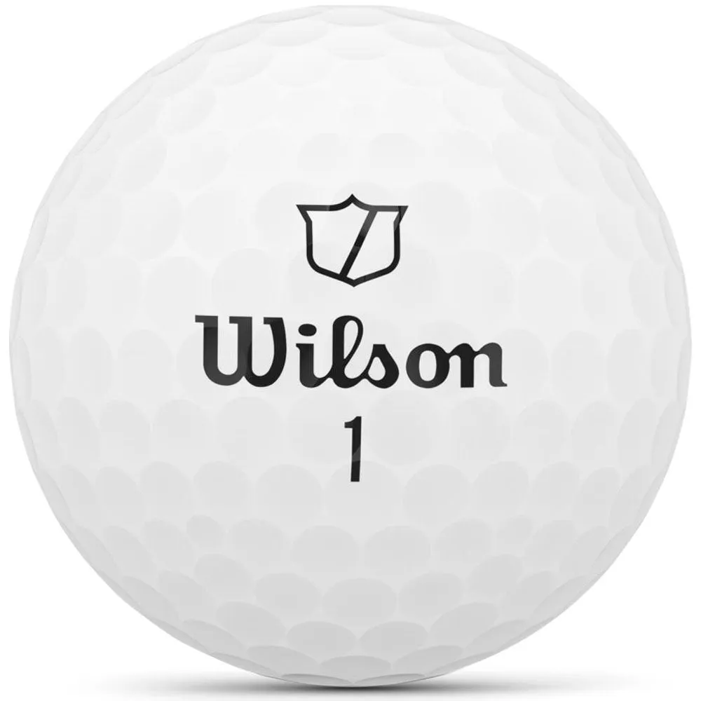 Wilson Staff Model Golf Balls - White - 12 Pack
