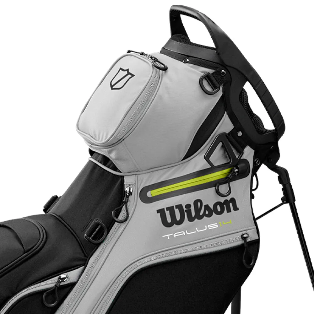 Wilson Talus Stand 14 Bag - Black/Grey/Yellow